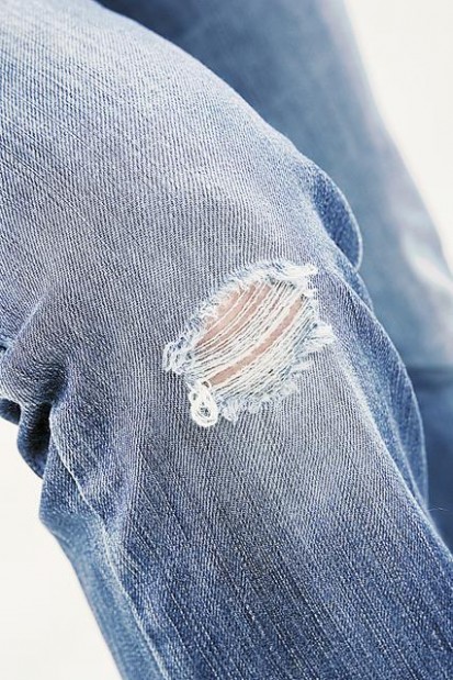 Denim in distress